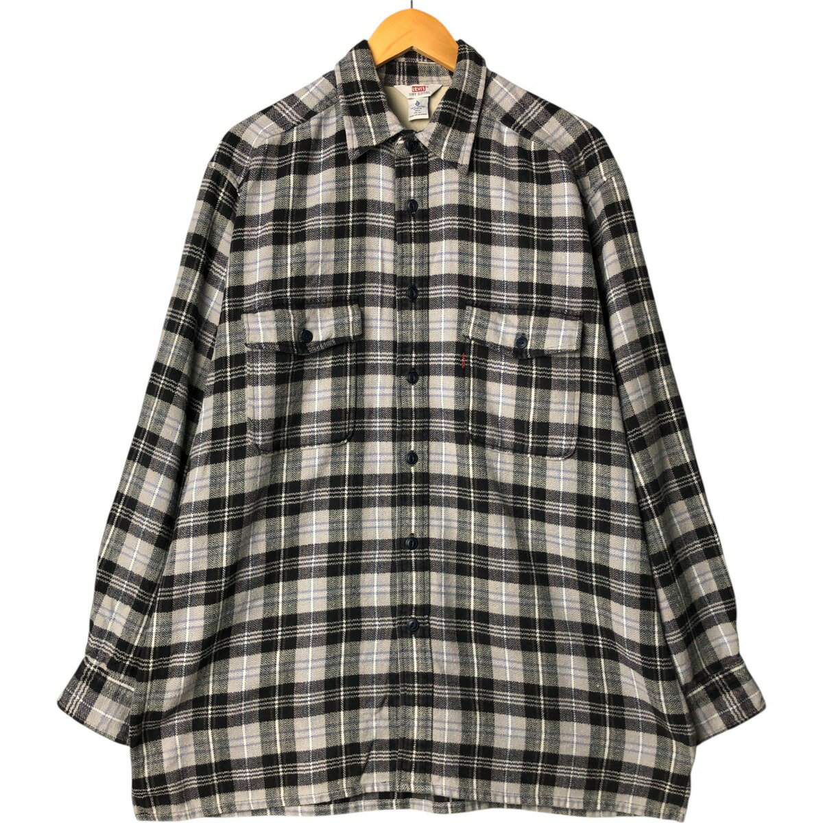古着 リーバイス Levi's 長袖 フランネルチェックシャツ メンズM相当 /eaa574609 【中古】 【250809】 【SS2603_10】
