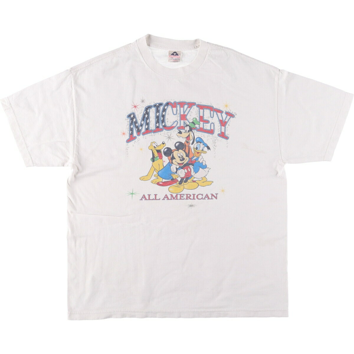 乐天商城 - 古着 アルスタイル ALSTYLE DISNEY ディズニー キャラクタープリントTシャツ メキシコ製 メンズXL相当 /eaa574808 【中古】 【250804】 【SS2606_30
