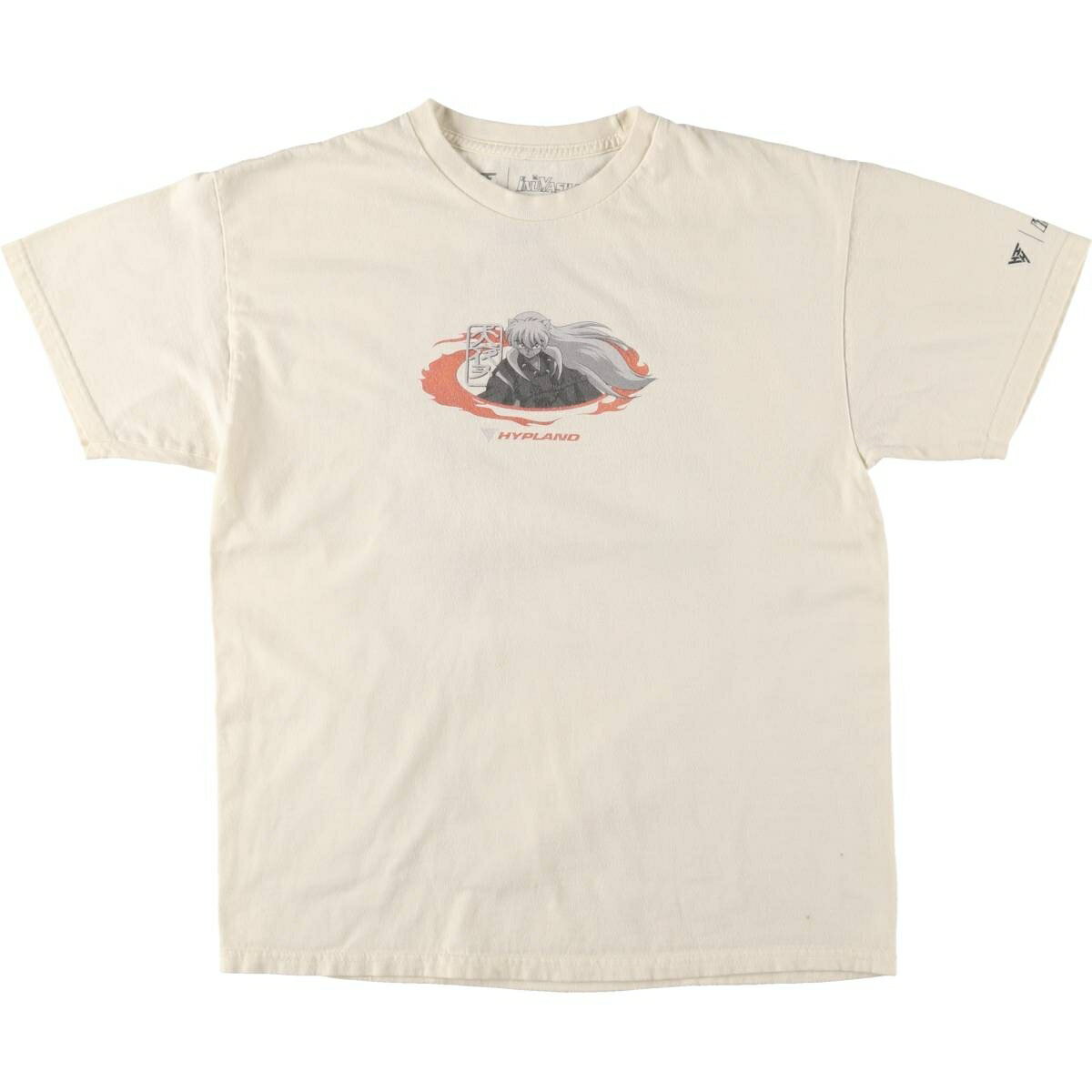 Rakuten - 古着 00'S 犬夜叉 Inuyasha アニメ キャラクタープリントTシャツ メンズM相当 /eaa574834 【中古】 【250807】