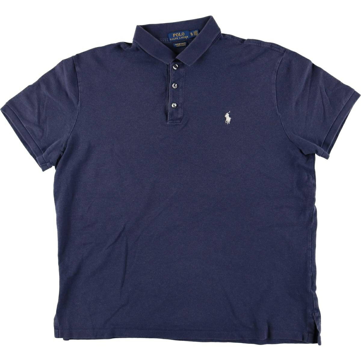 古着 ラルフローレン Ralph Lauren POLO RALPH LAUREN CUSTOM SLIM FIT 半袖 ポロシャツ メンズXL相当 /eaa574958 【中古】 【250811】