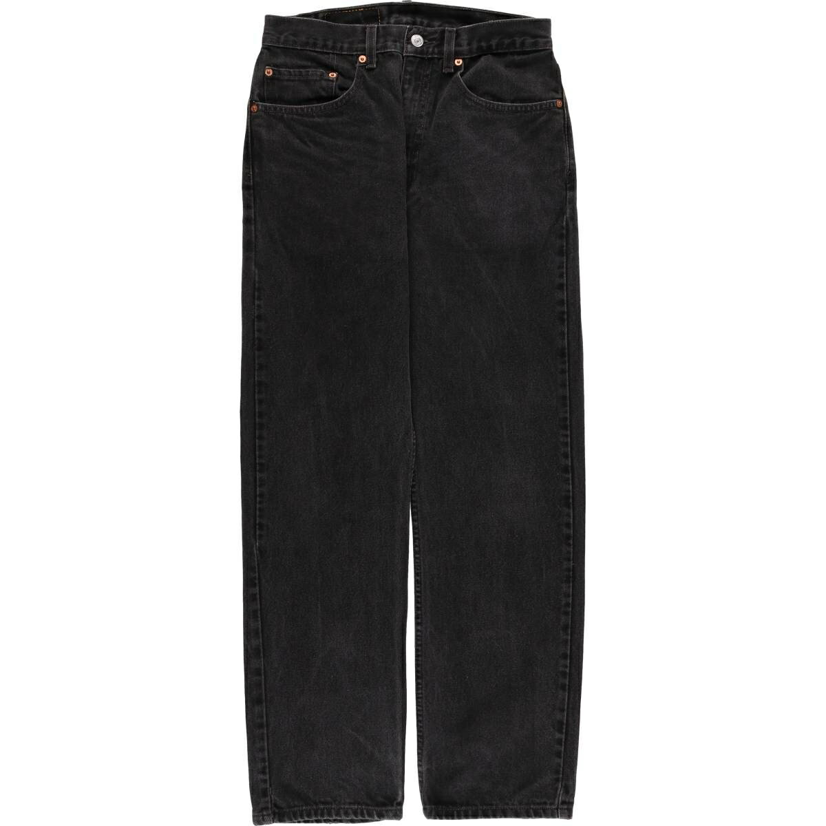古着 90'S リーバイス Levi's 505-0260 ブラックデニム テーパードデニムパンツ メンズw30相当 ヴィンテージ /eaa574994 【中古】 【250816】 【SS2603_10】 ブラック系 春夏秋冬