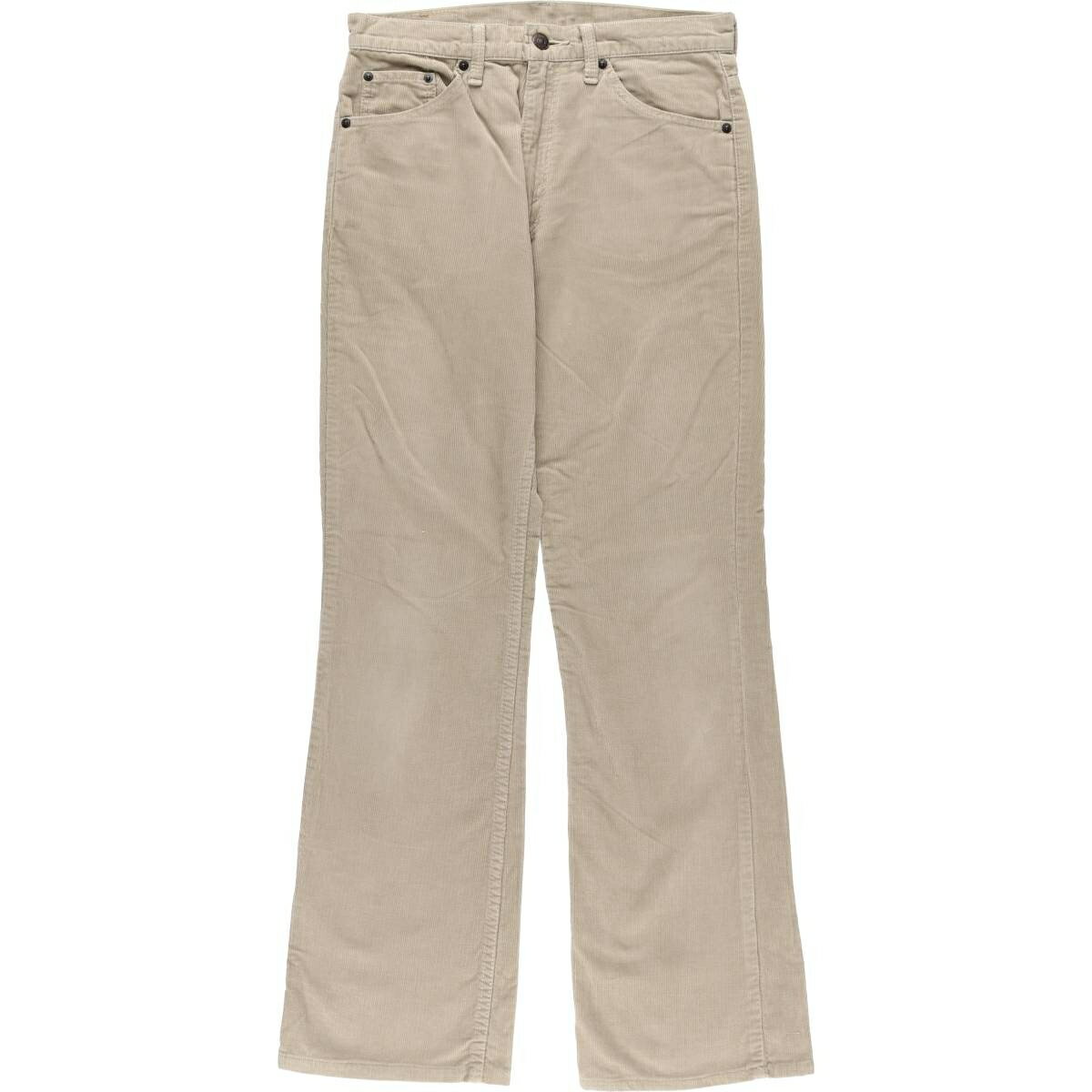 樂天商城 - 古着 リーバイス Levi's フレアカット コーデュロイパンツ レディースL(w30)相当 /eaa575171 【中古】 【251110】 【ADEL/アデル】 ベージュ系 春夏秋冬