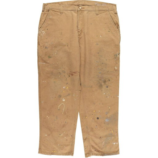 古着 ビッグサイズ カーハート Carhartt Dungaree Fit ペイント ダックペインターパンツ メンズw41相当 /eaa575626 【中古】 【250816】 古着 ビッグサイズ カーハート Carhartt Dungaree Fit ペイント ダックペインターパンツ メンズw41相当 /eaa575626 【中古】 【250816】