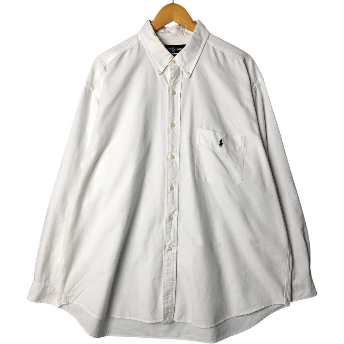 古着 ラルフローレン Ralph Lauren BIG SHIRT 長袖 ボタンダウンシャツ メンズXL相当 /eaa575649 【中古】 【250821】 【ss2601_10】(4.0)