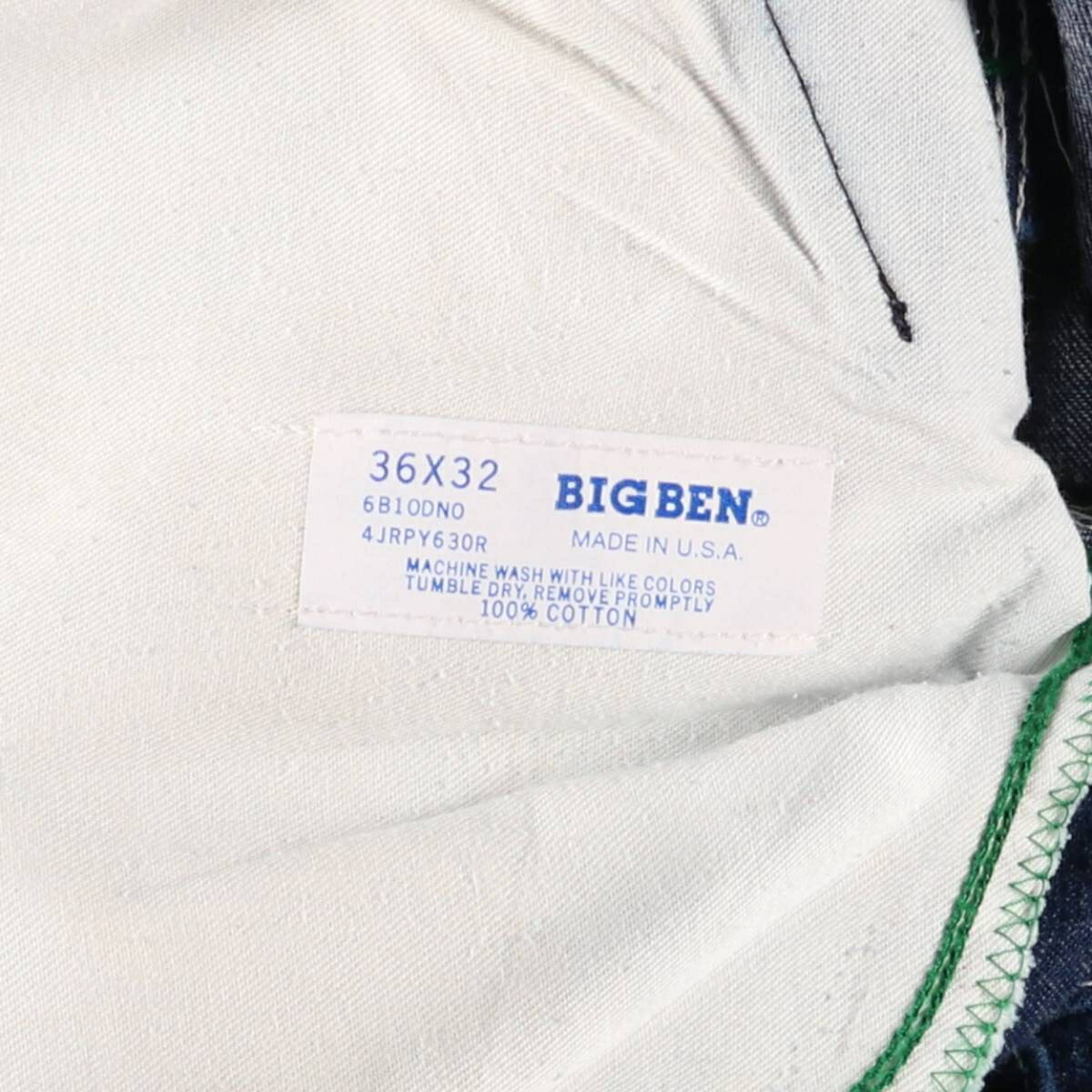 古着 80'S ビッグベン BIGBEN デニムオーバーオール USA製 メンズw36相当 ヴィンテージ /eaa575694 【中古】 【250829】