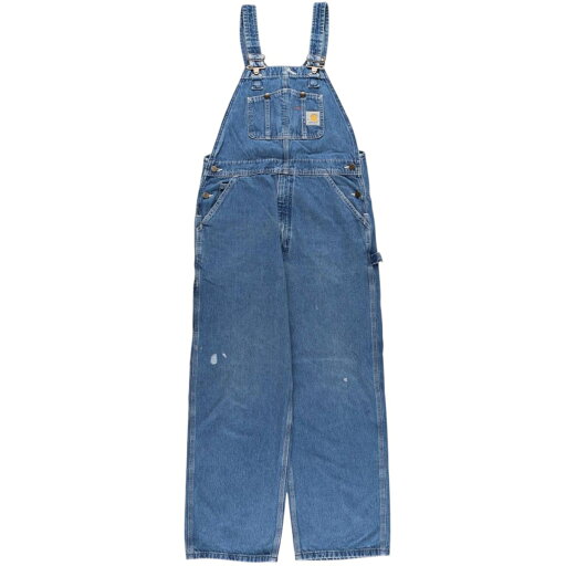 古着 00'S カーハート Carhartt デニムオーバーオール メンズw35相当 /eaa575698 【中古】 【250823】 古着 00'S カーハート Carhartt デニムオーバーオール メンズw35相当 /eaa575698 【中古】 【250823】