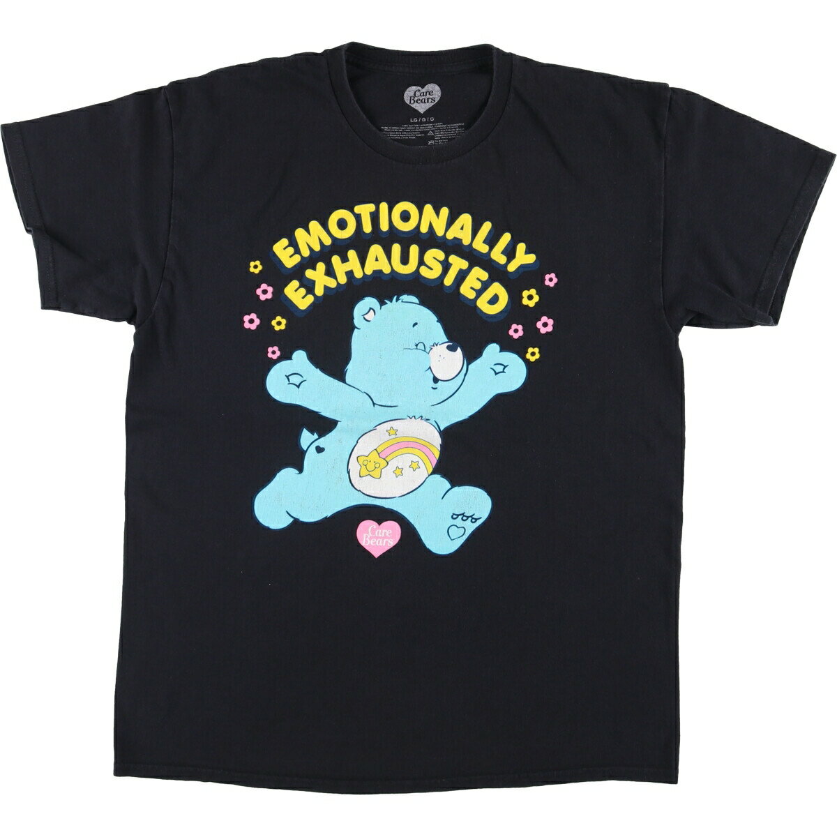 古着 CARE BEARS ケアベア キャラクタープリントTシャツ メンズL相当 /eaa575770 【中古】 【250817】 【Elulu/エルル】