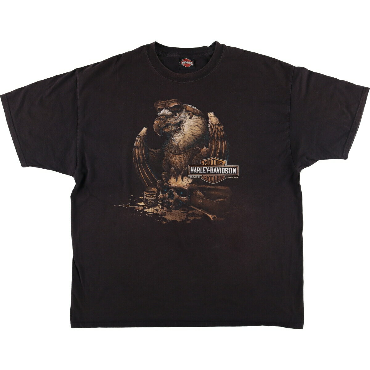 楽天市場】ハーレー（柄スカル）（Tシャツ・カットソー｜トップス