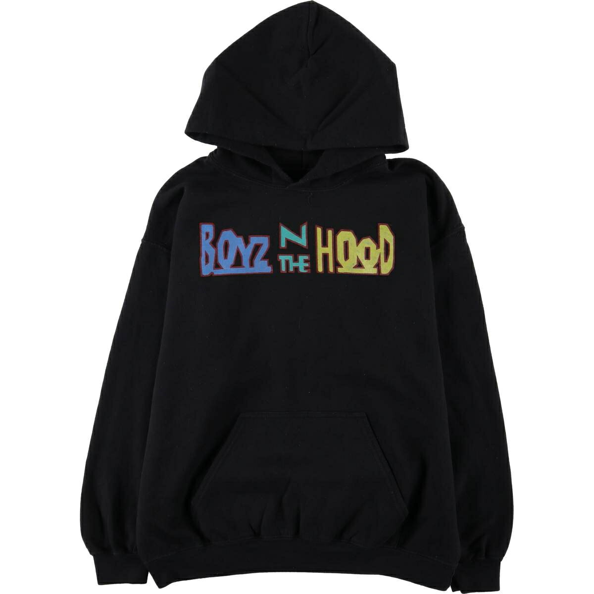 古着 BOYZ N THE HOOD ボーイズン ザ フッド バンド スウェットプルオーバーパーカー メンズM相当 /eaa576117 【中古】 【250905】 【SS2603_10】