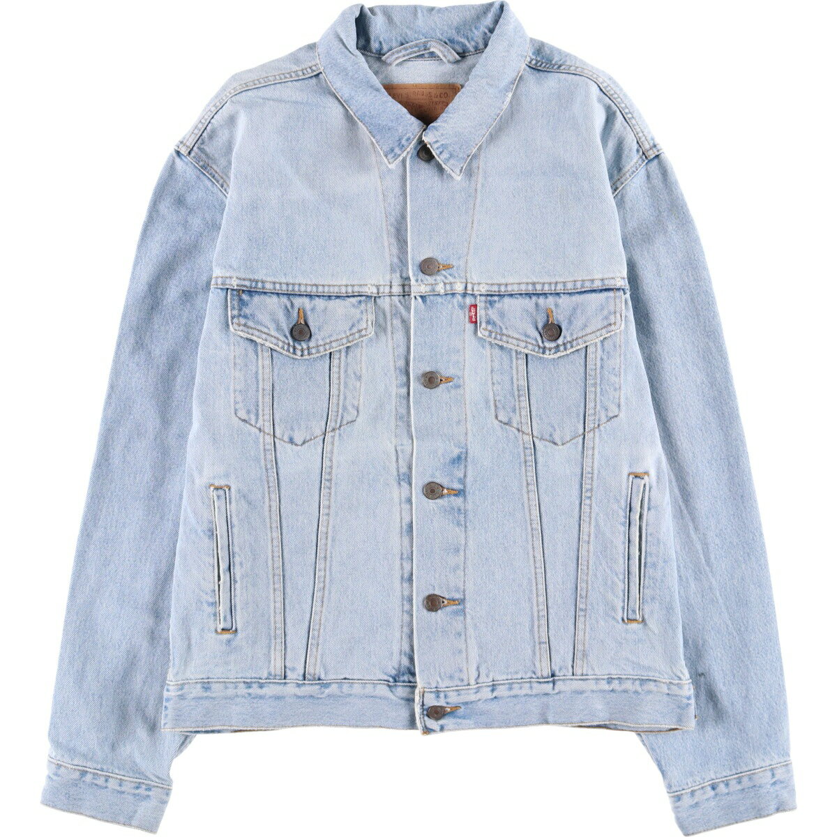 古着 90'S リーバイス Levi's 70507-0311 デニムジャケット Gジャン USA製 メンズM相当 ヴィンテージ /eaa576183 【中古】 【250822】 【SS2603_10】 ブルー系 春秋冬
