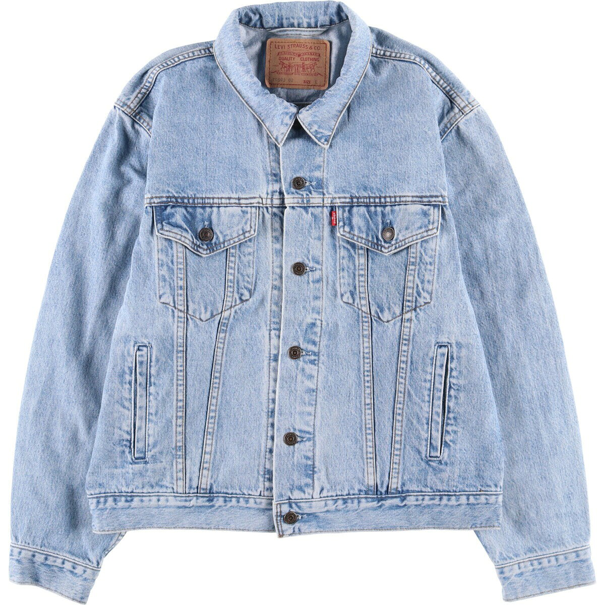 Rakuten - 古着 リーバイス Levi's 70503-02 デニムジャケット Gジャン メンズL相当 ヴィンテージ /eaa576188 【中古】 【250822】 【SS2603_10】