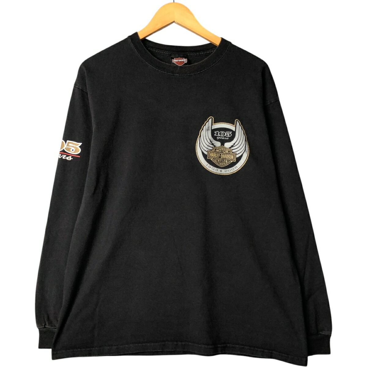 古着 00'S ハーレーダビッドソン Harley-Davidson ロングTシャツ ロンT メンズL相当 /eaa576419 【中古】 【250822】 【ss2601_10】