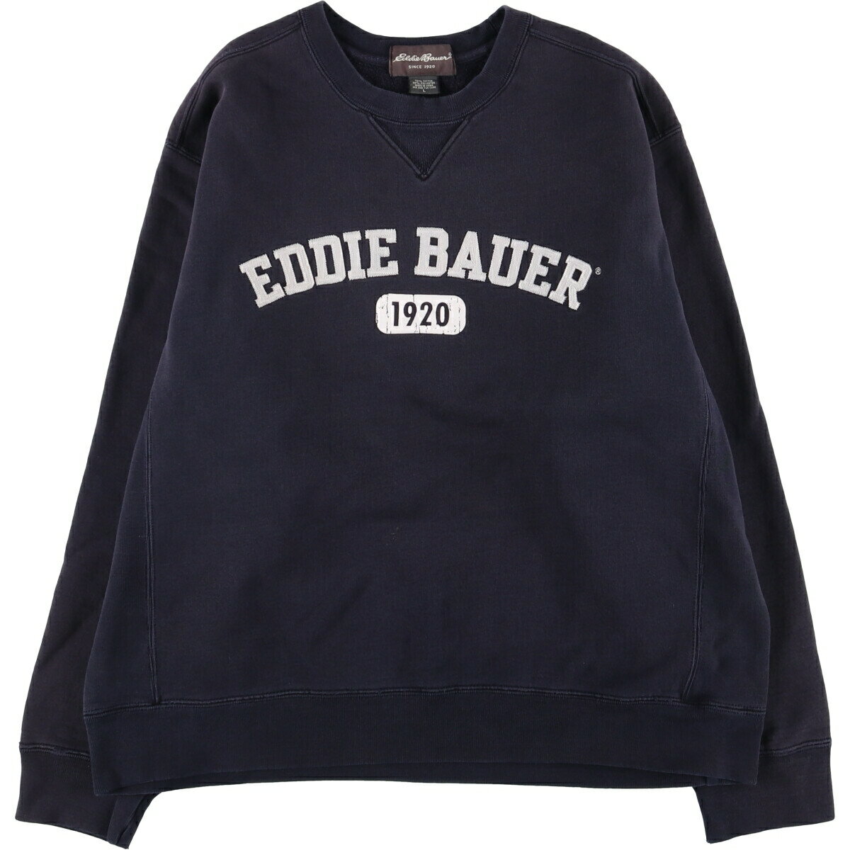 古着 エディーバウアー Eddie Bauer ロゴスウェットシャツ トレーナー メンズL相当 /eaa576543 【中古】 【250819】