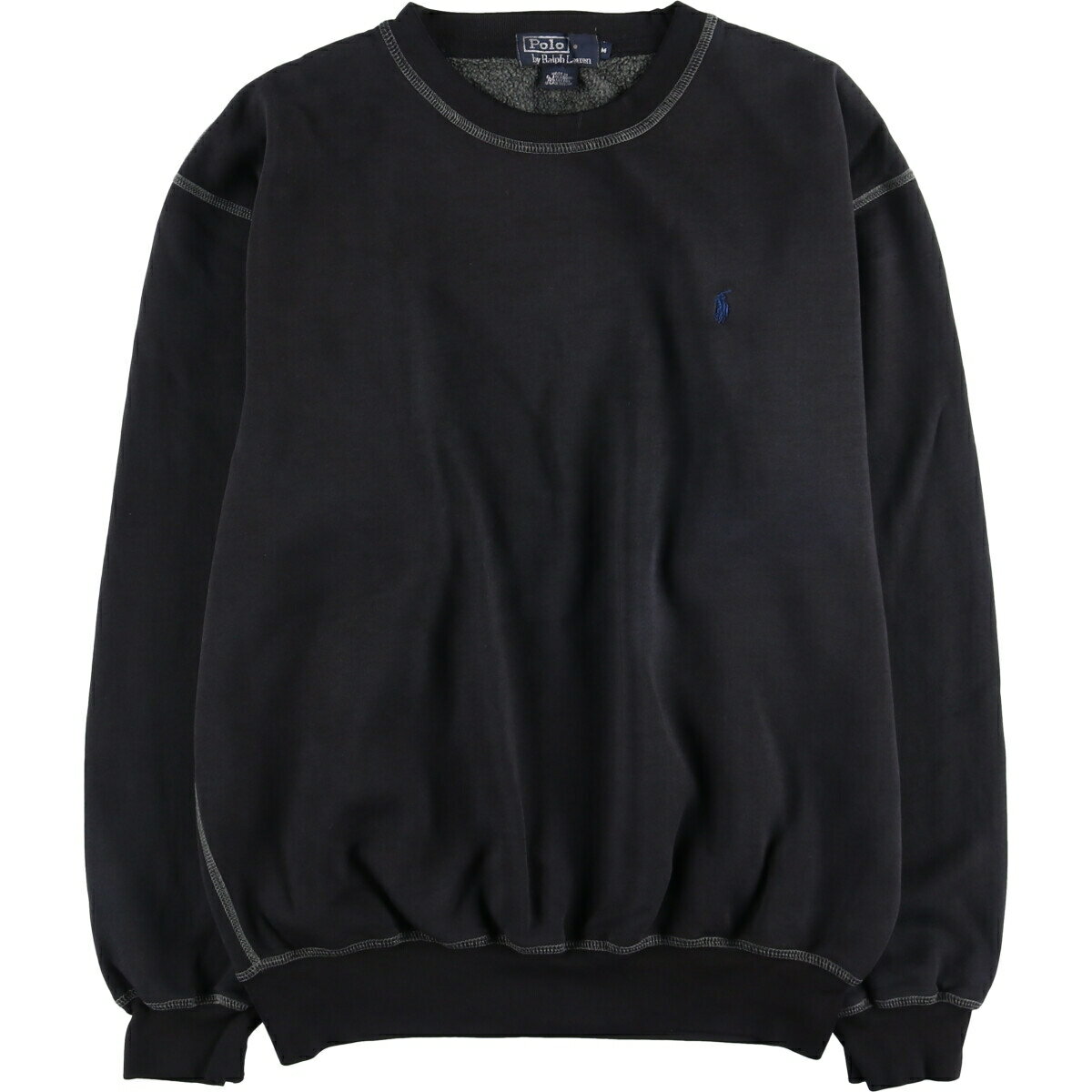 商品詳細 ブランド・Ralph Lauren・ラルフローレン・ 特徴・クルーネック(丸首)・長袖・ モデル/形状・POLO by Ralph Lauren・ワンポイントロゴスウェットシャツ トレーナー・ 素材・コットン:82%・ポリエステル:18%・ 色・ブラック系 黒色・ 柄・刺繍・ワンポイント・ 生産国・エルサルバドル製・ 年代 サイズ・表記サイズ:M・着丈:67cm・身幅:62.5cm・肩幅:55.5cm・袖丈:58.5cm・ コンディション・C・ カテゴリ・メンズ・トップス・スウェット・トレーナー・ 商品番号・eaa576544・ 取扱店・・ スタッフコメントRalph Lauren POLO by Ralph Lauren ワンポイントロゴスウェットシャツ トレーナー / 商品番号 eaa576544 USEDですので使用感などございますが、まだまだご愛用していただけます。 古着という事をご理解の上ご注文よろしくお願いします。 【状態追記】 ●前、両袖先に擦れ ●後、左袖先に擦れ※状態は当社独自の基準です。 表記サイズ着丈身幅肩幅袖丈 M(※着用感、表記サイズは目安です。)67cm62.5cm55.5cm58.5cm ※測定値の若干の誤差はご了承下さい。サイズガイドはこちら ブランドRalph Laurenラルフローレン 特徴クルーネック(丸首) / 長袖モデル/形状POLO by Ralph Lauren / ワンポイントロゴスウェットシャツ トレーナー素材コットン:82% / ポリエステル:18%色ブラック系 黒色柄刺繍 / ワンポイント生産国エルサルバドル製年代-カテゴリトレーナー商品番号eaa576544取扱店　　 ラルフローレンの他の商品を見るトレーナーの他の商品を見る