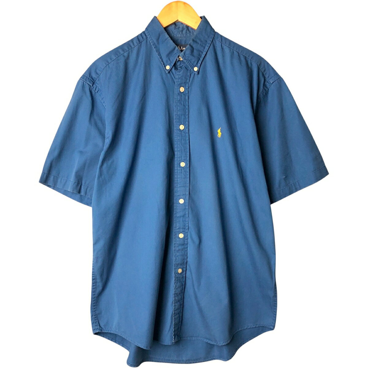Rakuten - 古着 ラルフローレン Ralph Lauren BLAKE 半袖 ボタンダウンシャツ メンズL相当 /eaa576776 【中古】 【250821】 【SS2606_10