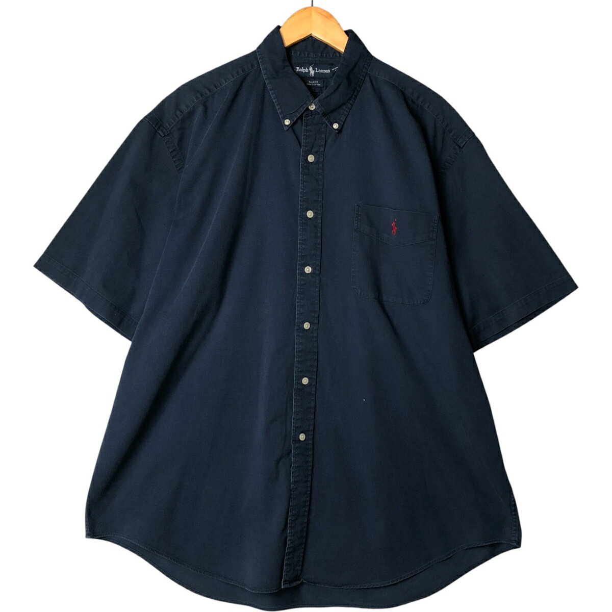 樂天商城 - 古着 ラルフローレン Ralph Lauren BLAKE 半袖 ボタンダウンシャツ メンズXL相当 /eaa576791 【中古】 【250828】