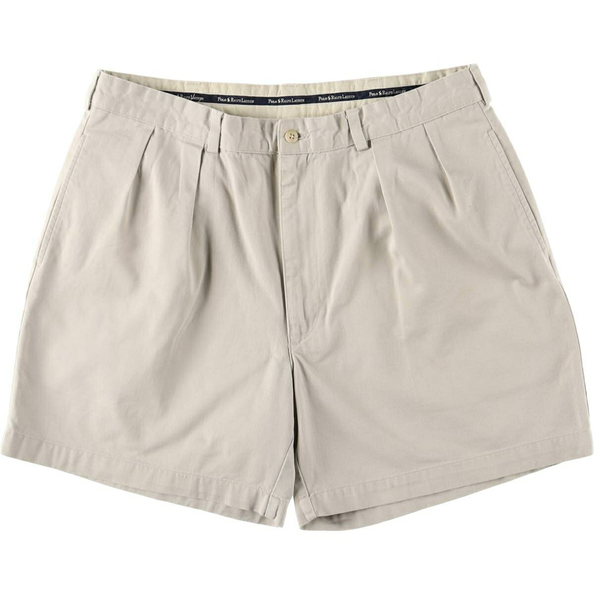 古着 ラルフローレン Ralph Lauren Polo Ralph Lauren ツータック チノショーツ ショートパンツ メンズw36相当 /eaa576853 【中古】 【250817】