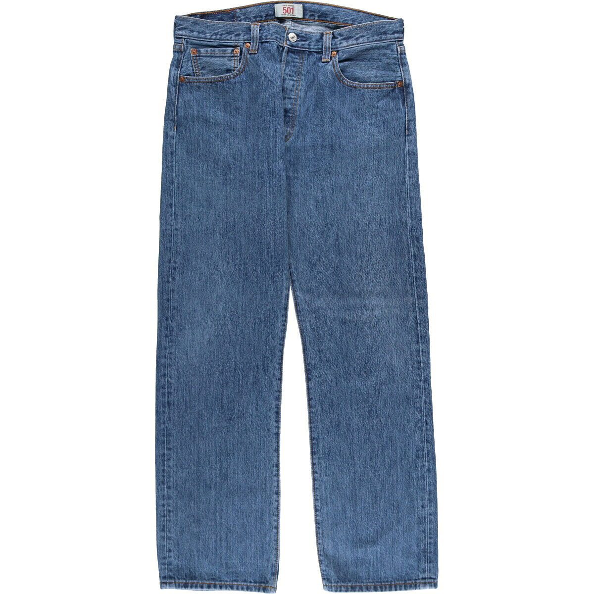 樂天商城 - 古着 リーバイス Levi's リーバイス501 STRAIGHT LEG BUTTON-FLY ユーロモデル ストレートデニムパンツ メンズw34相当 /eaa576885 【中古】 【250820】 【SS2603_10】