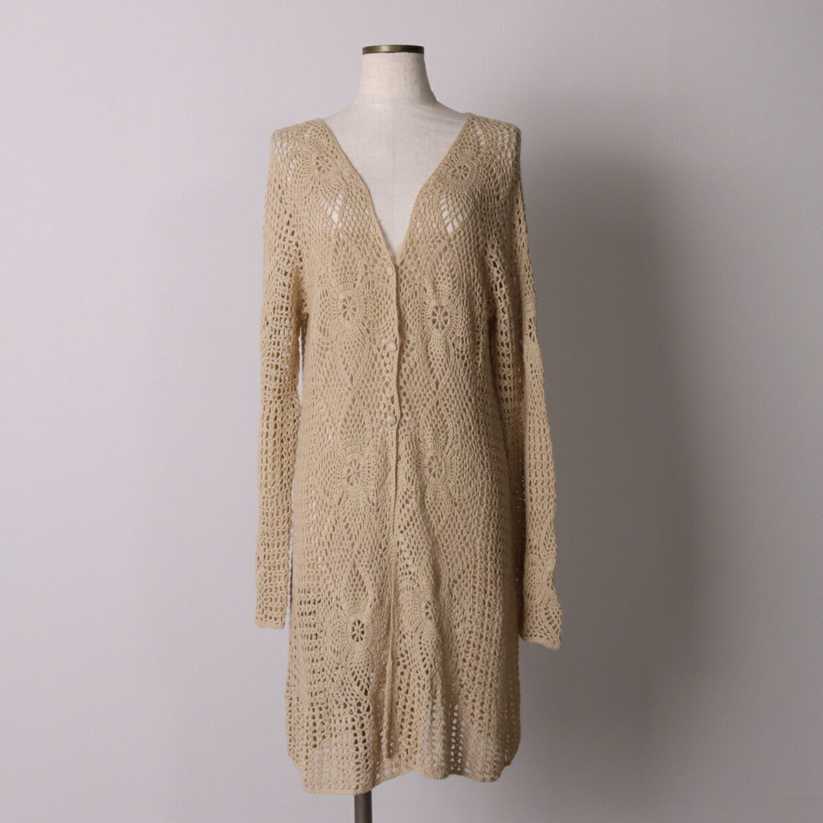 【中古】古着クロシェロングサマーニ...