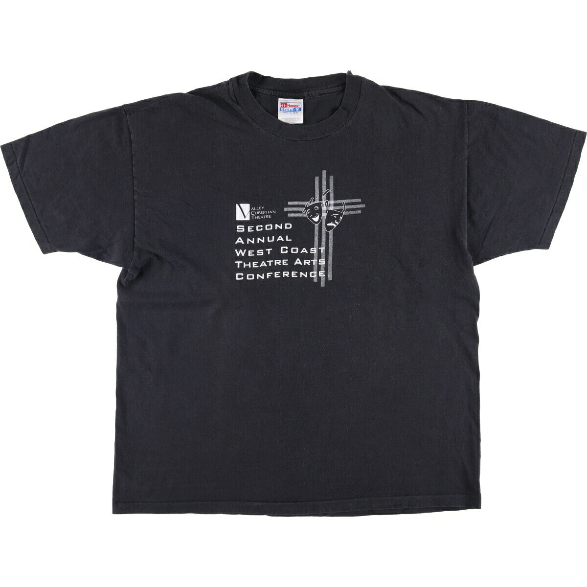 古着 90'S ヘインズ Hanes BEEFY-T プリントTシャツ メンズXL相当 ヴィンテージ /eaa577102 【中古】 ..