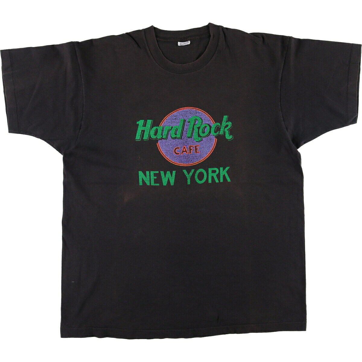 樂天商城 - 古着 HARD ROCK CAFE NEW YORK ハードロックカフェ ニューヨーク アドバタイジングTシャツ メンズXL相当 ヴィンテージ /eaa577148 【中古】 【250901】