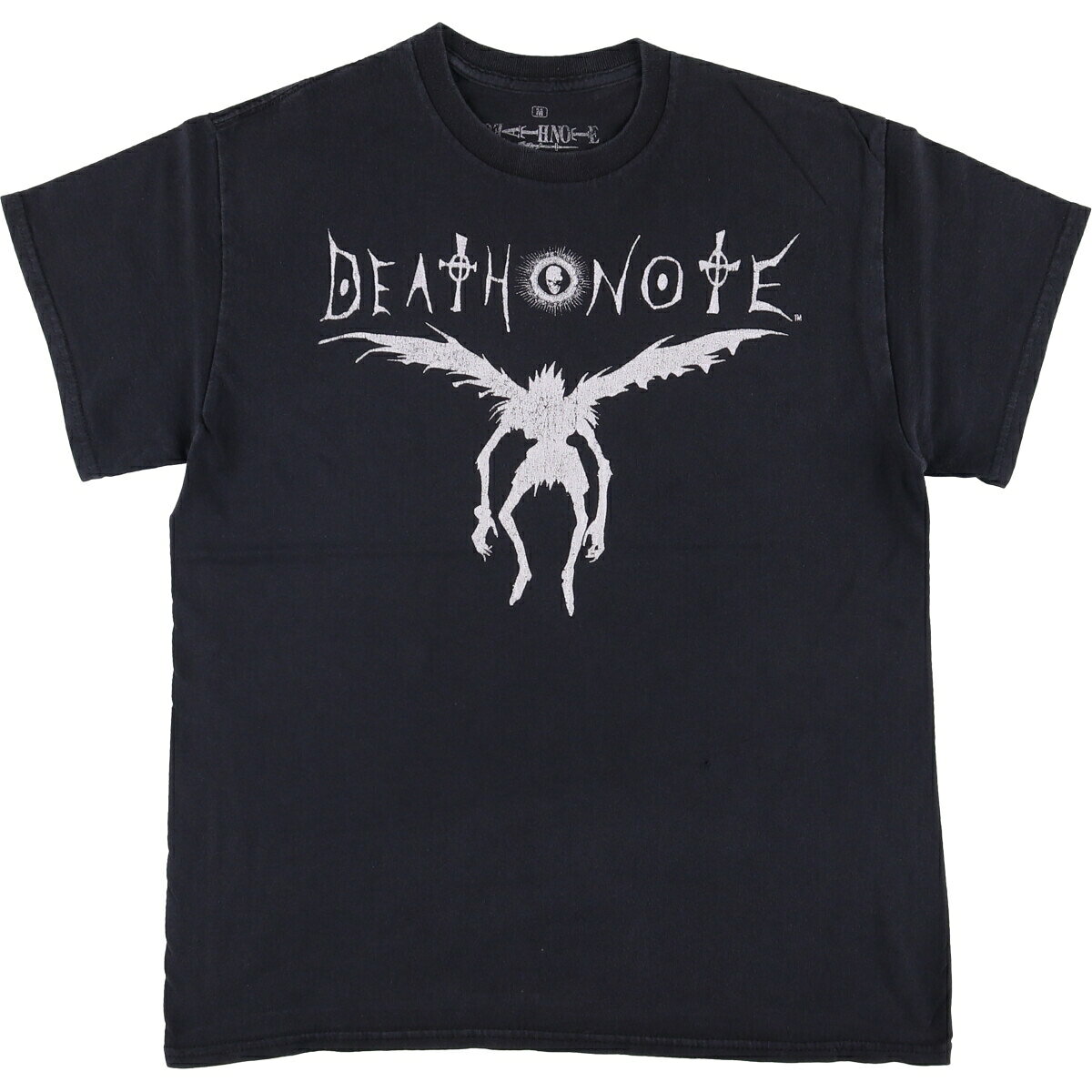 古着 DEATH NOTE デスノート リューク アニメ キャラクタープリントTシャツ メンズM相当 /eaa577242 【中古】 【250831】