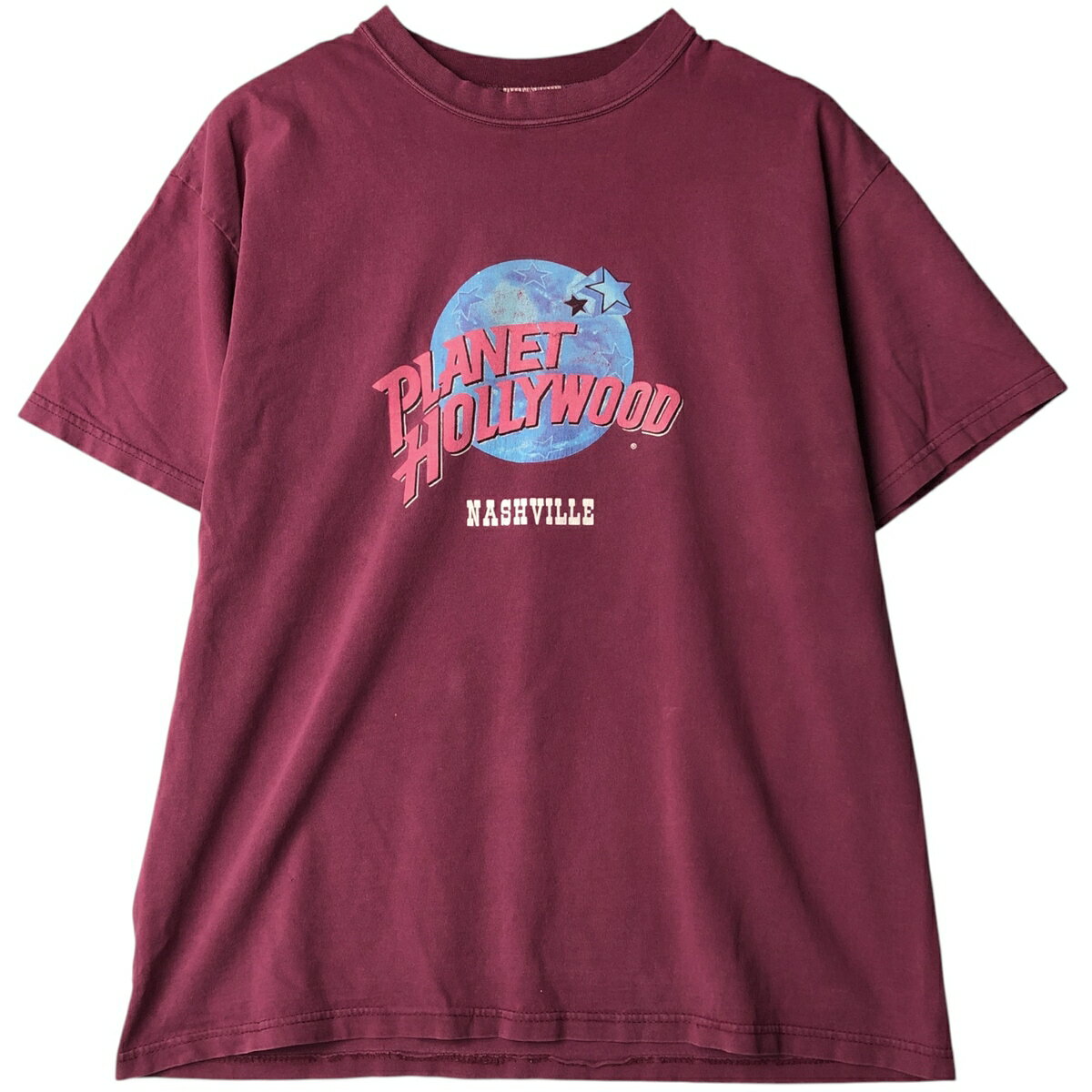 Rakuten - 古着 90'S PLANET HOLLYWOOD プラネットハリウッド アドバタイジングTシャツ USA製 メンズL相当 ヴィンテージ /eaa577379 【中古】 【250907】 【NH-2508】