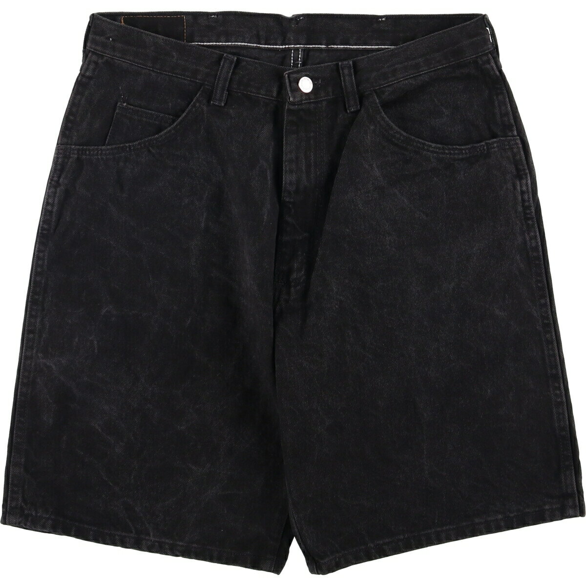 樂天商城 - 古着 ラングラー Wrangler ブラックデニムショーツ ハーフパンツ ジョーツ メンズw34相当 /eaa577405 【中古】 【250829】 【SS2606_30