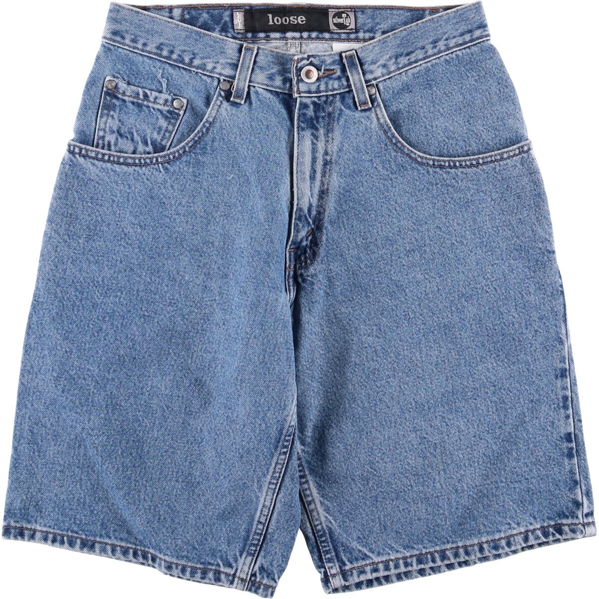 古着 90'S リーバイス Levi's SILVER TAB シルバータブ LOOSE ルーズ デニムショーツ ハーフパンツ ジョーツ メンズw30相当 ヴィンテージ /eaa577410 【中古】 【250829】