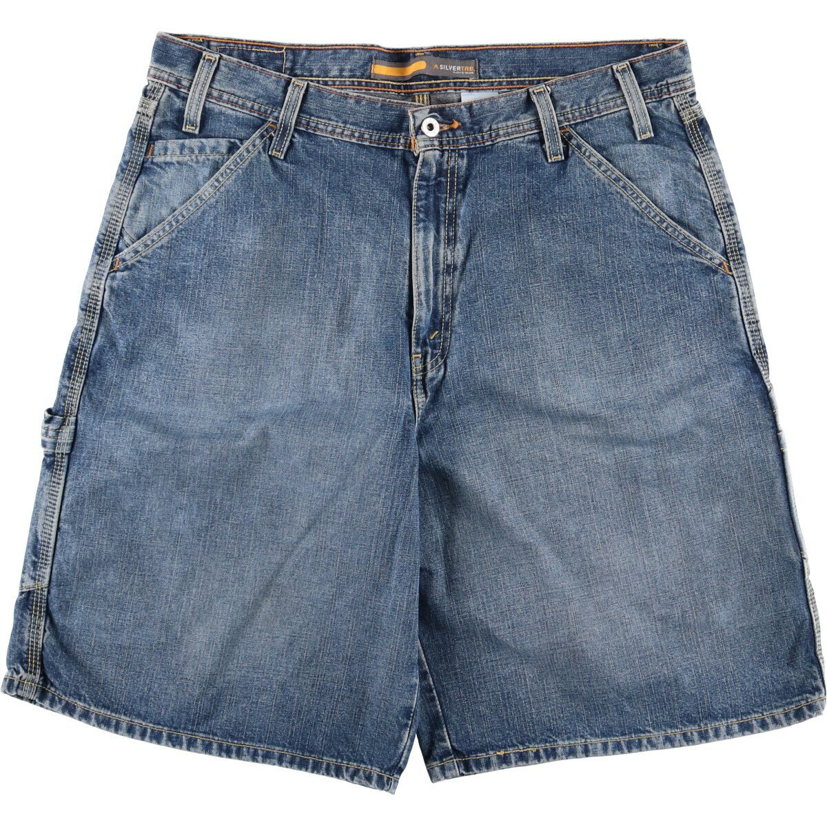 古着 00'S リーバイス Levi's SILVER TAB シルバータブ CARPENTER デニムペインターショーツ ハーフパンツ メンズw37相当 /eaa577414 【中古】 【250829】