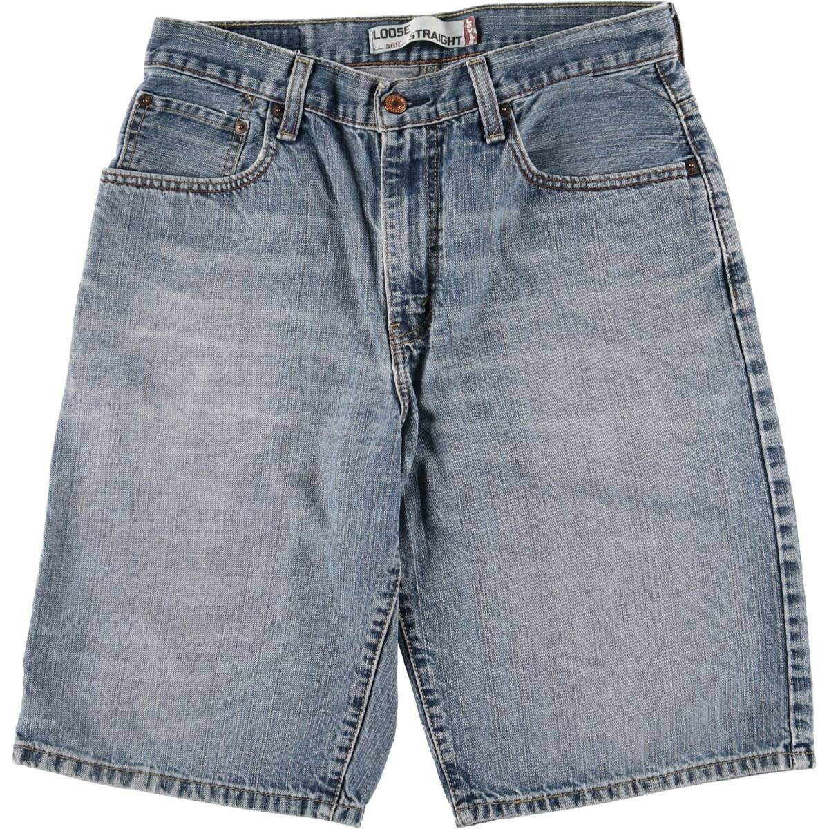 古着 リーバイス Levi's 569 LOOSE STRAIGHT デニムショーツ ハーフパンツ ジョーツ メンズw33相当 /eaa577448 【中古】 【250827】