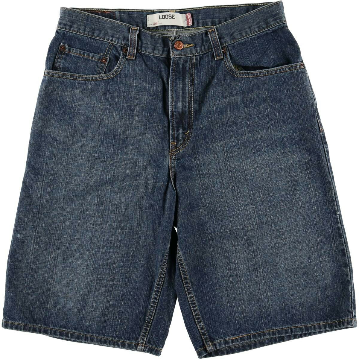 古着 リーバイス Levi's 569 LOOSE STRAIGHT デニムショーツ ハーフパンツ ジョーツ メンズw34相当 /eaa577466 【中古】 【250827】