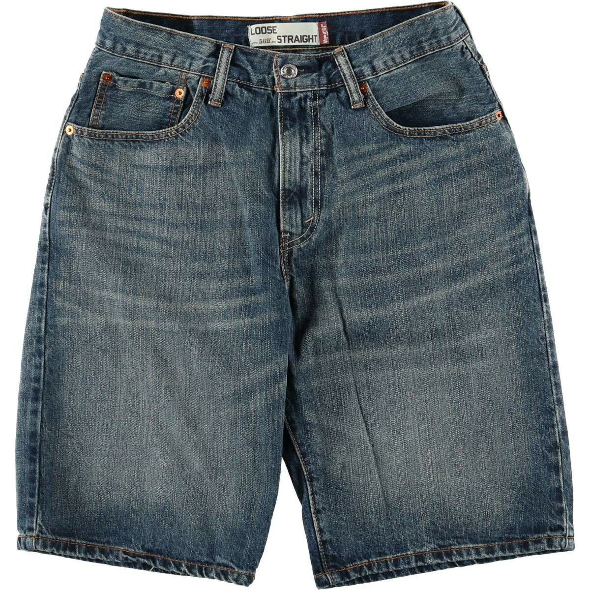 古着 リーバイス Levi's 569 LOOSE STRAIGHT デニムショーツ ハーフパンツ ジョーツ メンズw32相当 /eaa577468 【中古】 【250827】