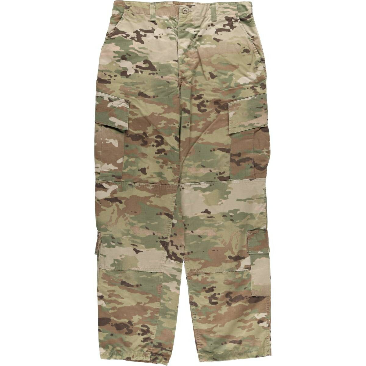 古着 米軍実品 迷彩柄 マルチカムカモ リップストップ ミリタリー カーゴパンツ コンバットパンツ USA製 MEDIUM-REGULAR メンズw35相当 /eaa577688 【中古】 【250907】 【SS2606_30