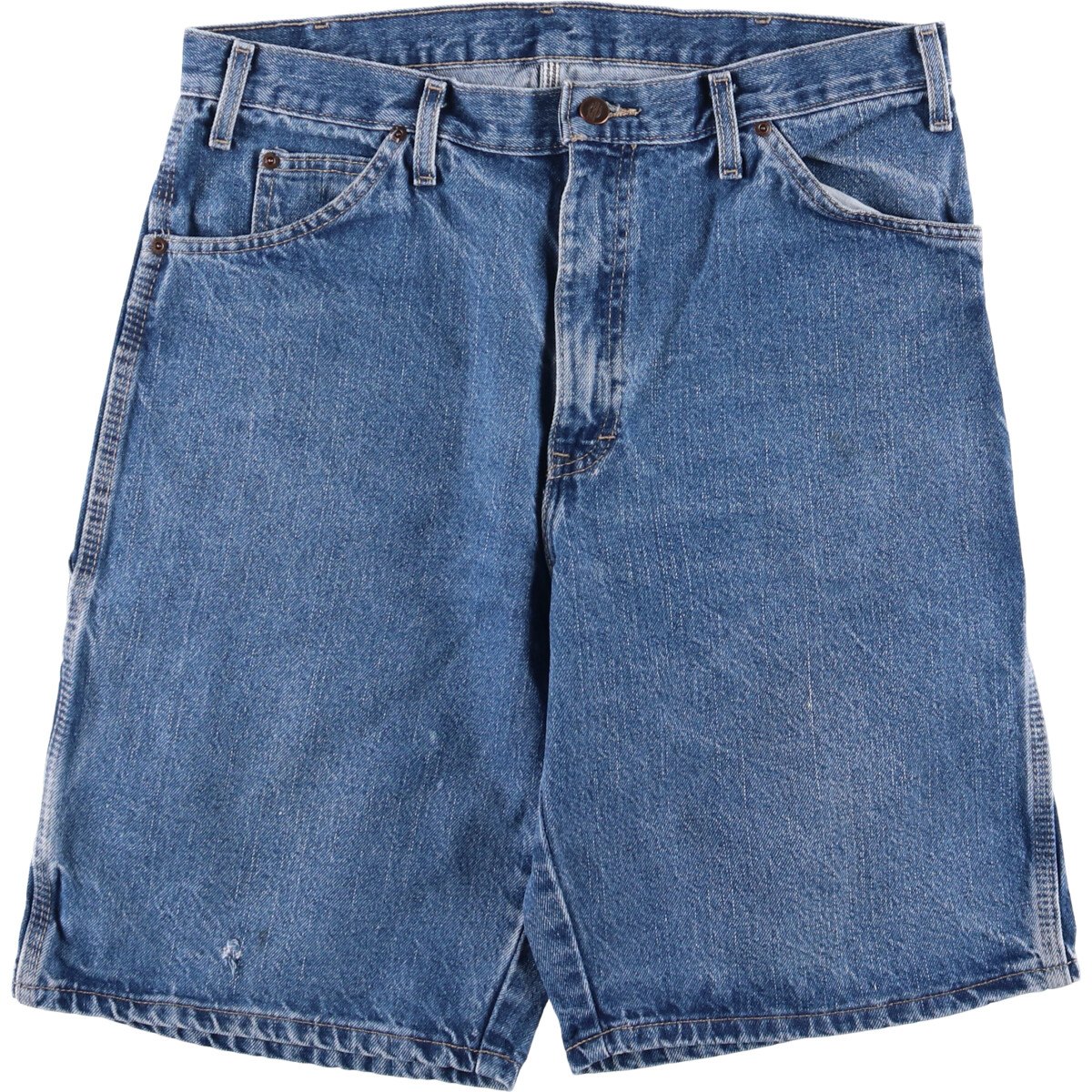 古着 ディッキーズ Dickies デニムペインターショーツ ハーフパンツ メンズw34相当 /eaa577692 【中古】 【250830】