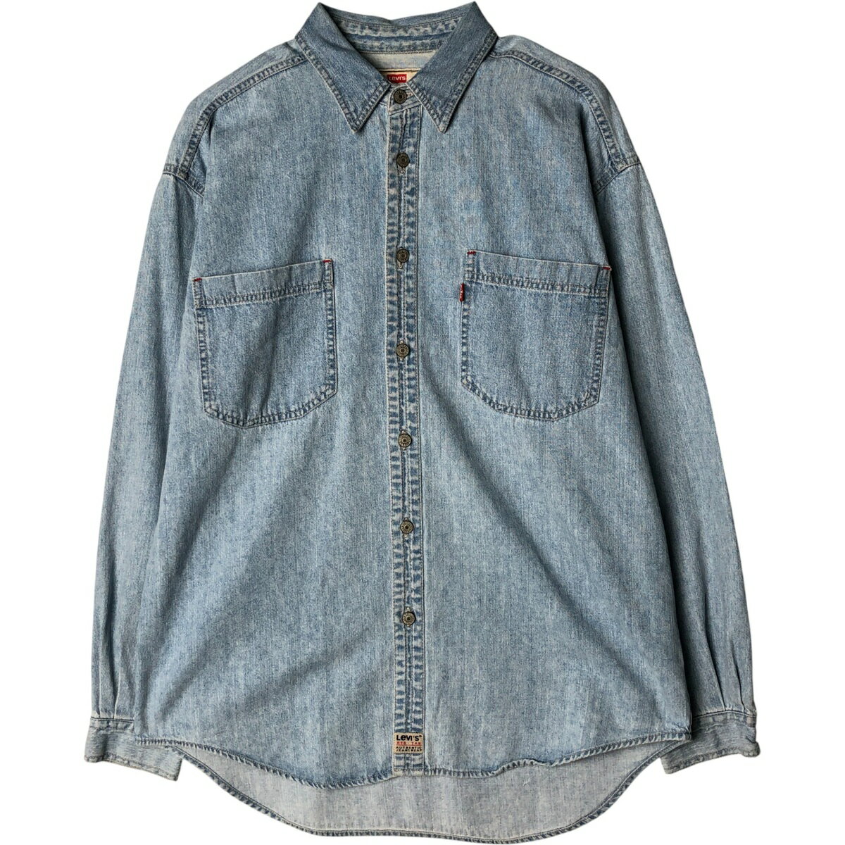 古着 90'S リーバイス Levi's RED TAB 長袖 デニムシャツ メンズXL相当 ヴィンテージ /eaa577772 【中古】 【250901】 【NH-2508】 【SS2603_10】