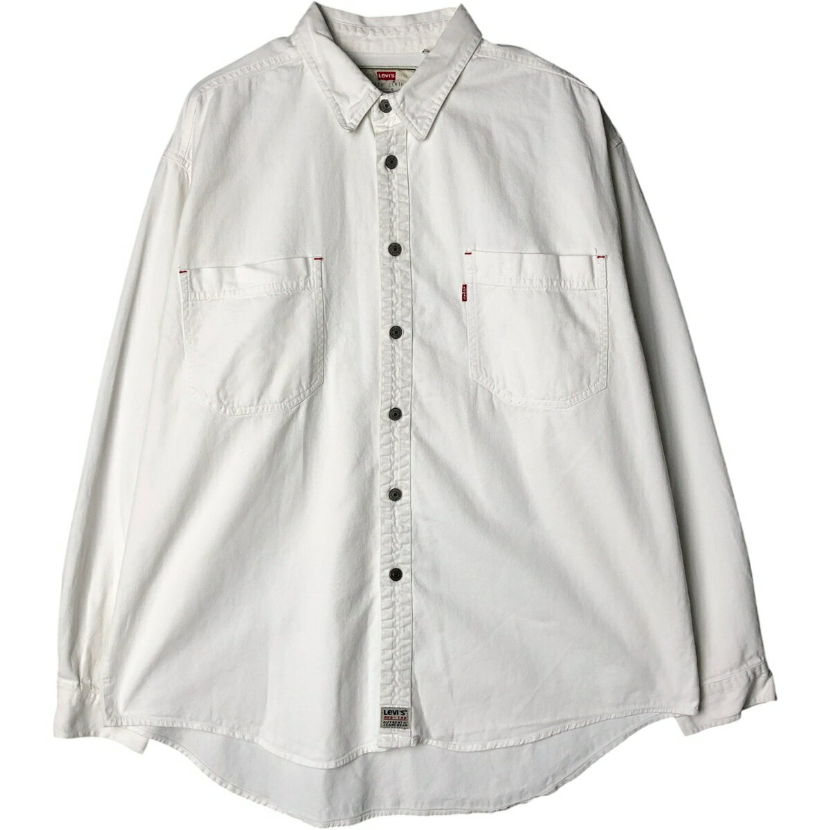 古着 90'S リーバイス Levi's RED TAB 長袖 ホワイトデニムシャツ メンズXL相当 ヴィンテージ /eaa577775 【中古】 【250901】 【NH-2508】 【SS2603_10】