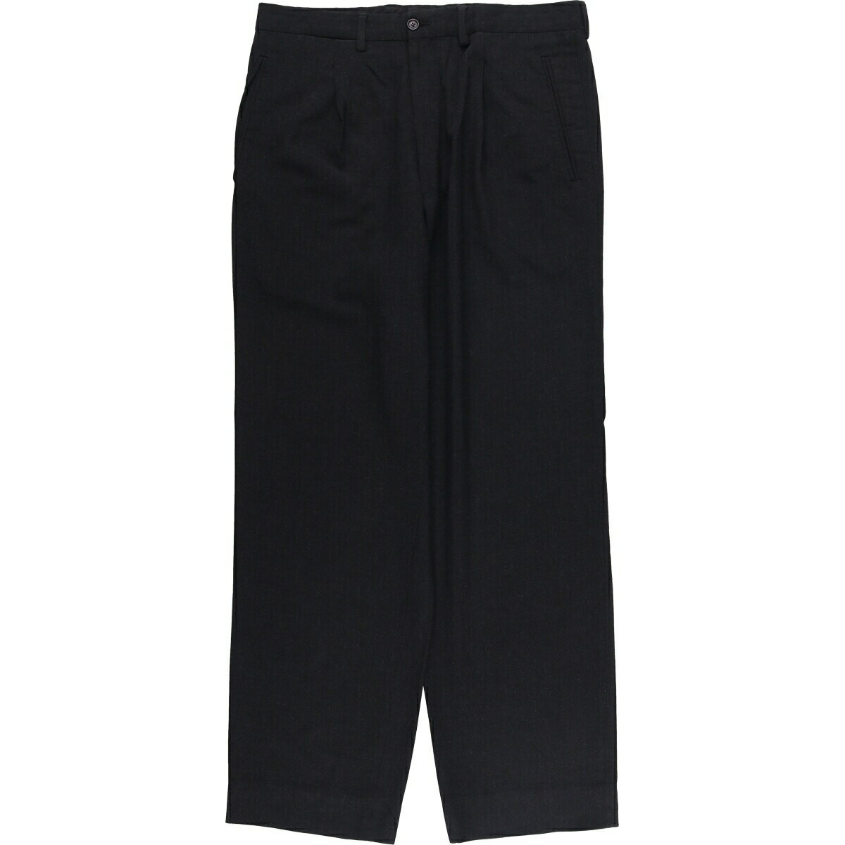 古着 ワンタック スラックスパンツ メンズw34相当 /eaa577936 【中古】 【250831】 【SS2603_10】