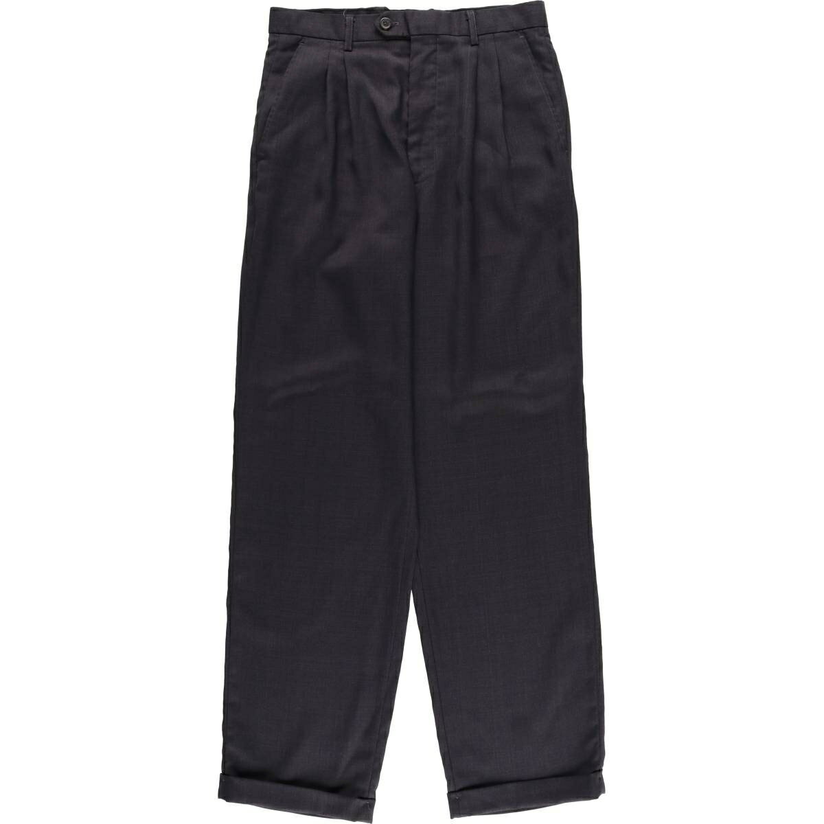 古着 ピエールカルダン Pierre Cardin ツータック スラックスパンツ レディースL(w29)相当 /eaa577961 【中古】 【250825】 【ADEL/アデル】