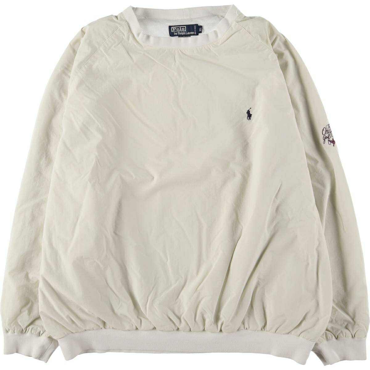 商品詳細 ブランド・Ralph Lauren・ラルフローレン・ 特徴・クルーネック(丸首) ・長袖・プルオーバー・メッシュライナー・ラグランスリーブ・ モデル/形状・POLO by Ralph Lauren・ナイロンプルオーバー・ 素材・ナイロン:100%・ 色・ホワイト系 白色・ 柄・刺繍・ 生産国・マカオ製・ 年代 サイズ・表記サイズ:XL・着丈:69.5cm・身幅:72.5cm・裄丈:93.5cm・袖丈(脇下計測):49.5cm・ コンディション・C・ カテゴリ・メンズ・アウター・ジャケット・ナイロンジャケット・ウインドブレーカー・ 商品番号・eaa577981・ 取扱店・・ スタッフコメント写真と実物とでは色味が異なる恐れがございます。Ralph Lauren POLO by Ralph Lauren ナイロンプルオーバー / 商品番号 eaa577981 USEDですので使用感などございますが、まだまだご愛用していただけます。 古着という事をご理解の上ご注文よろしくお願いします。 【状態追記】 ●前、左胸・左袖・裾全体に汚れ ●後、両腰・左袖・裾全体に汚れ※状態は当社独自の基準です。 表記サイズ着丈身幅裄丈袖丈(脇下計測) XL(※着用感、表記サイズは目安です。)69.5cm72.5cm93.5cm49.5cm ※測定値の若干の誤差はご了承下さい。サイズガイドはこちら ブランドRalph Laurenラルフローレン 特徴クルーネック(丸首) / 長袖 / プルオーバー / メッシュライナー / ラグランスリーブモデル/形状POLO by Ralph Lauren / ナイロンプルオーバー素材ナイロン:100%色ホワイト系 白色柄刺繍生産国マカオ製年代-カテゴリナイロンジャケット・ウインドブレーカー商品番号eaa577981取扱店　　 写真と実物とでは色味が異なる恐れがございます。ラルフローレンの他の商品を見るナイロンジャケット・ウインドブレーカーの他の商品を見る