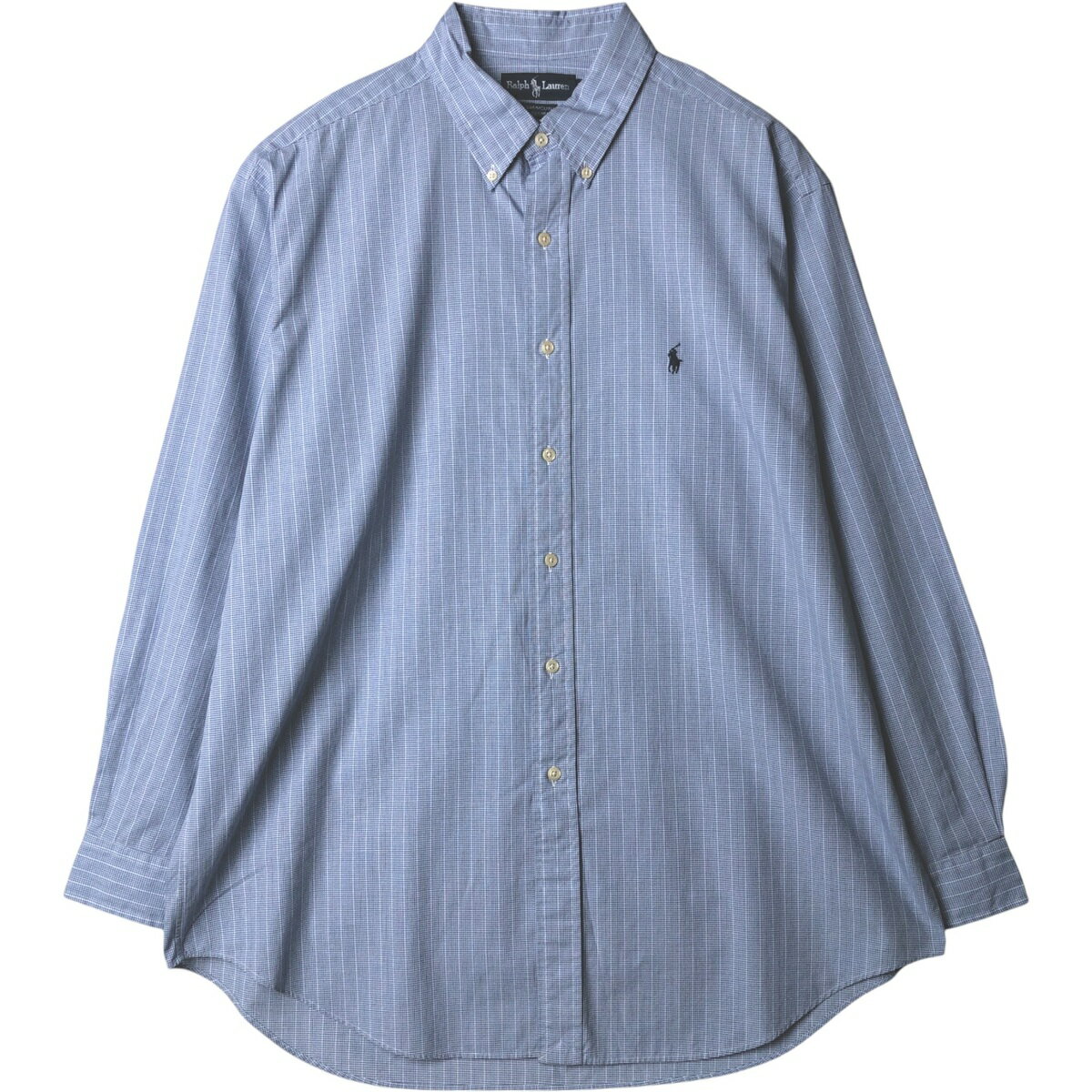 古着 ラルフローレン Ralph Lauren YARMOUTH 長袖 ボタンダウンチェックシャツ メンズXL相当 /eaa578089 【中古】 【250907】 【NH-250..