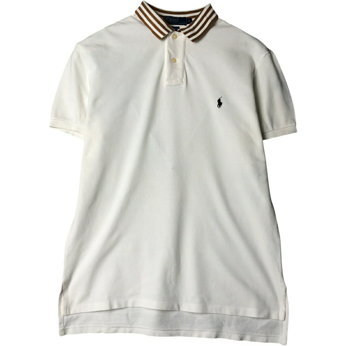 Rakuten - 古着 ラルフローレン Ralph Lauren POLO by Ralph Lauren 半袖 ポロシャツ メンズM相当 /eaa578109 【中古】 【250908】 【NH-2508】