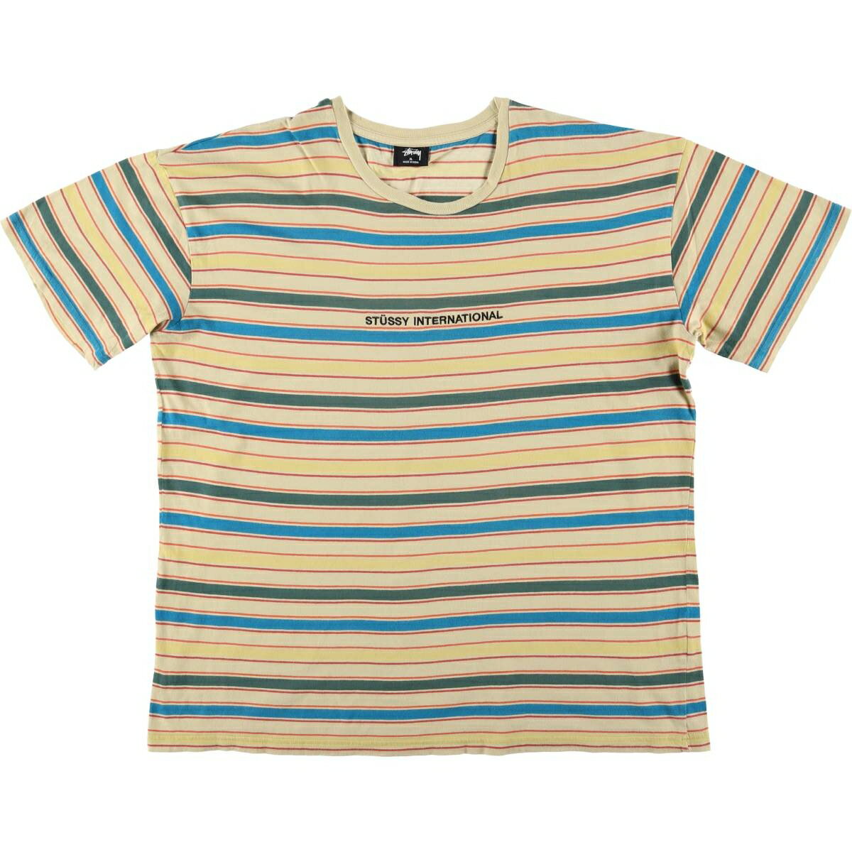 楽天市場】ステューシー（柄ボーダー）（Tシャツ・カットソー