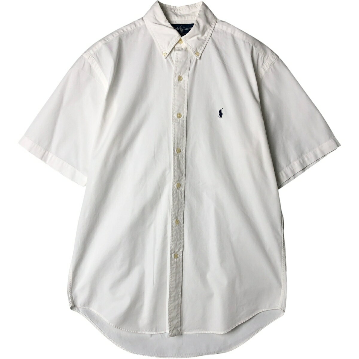 樂天商城 - 古着 ラルフローレン Ralph Lauren BLAKE 半袖 ボタンダウンシャツ メンズS相当 /eaa578277 【中古】 【250910】 【NH-2508】 【SS2606_10】