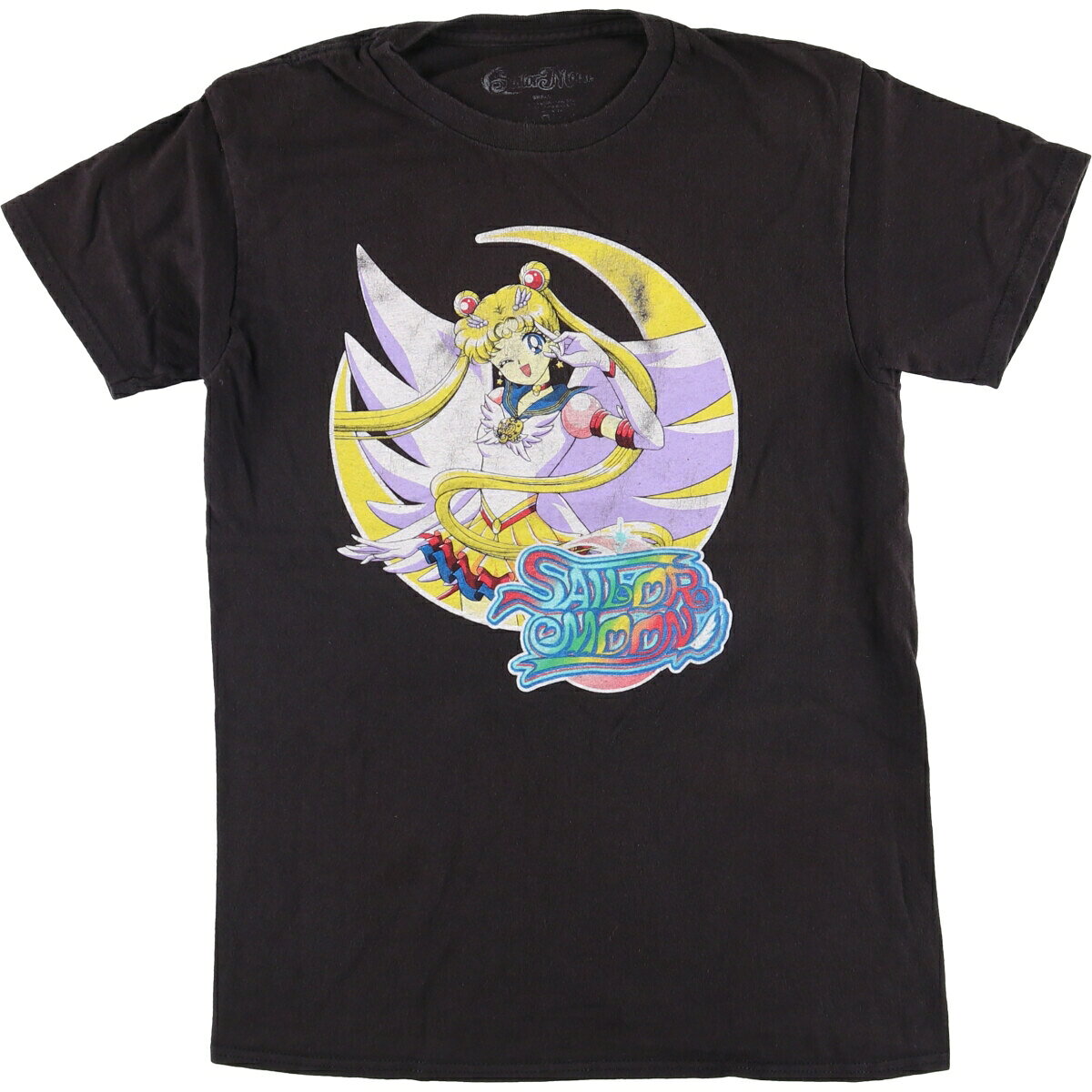 樂天商城 - 古着 Sailor Moon セーラームーン キャラクタープリントTシャツ メンズS相当 /eaa578370 【中古】 【250912】