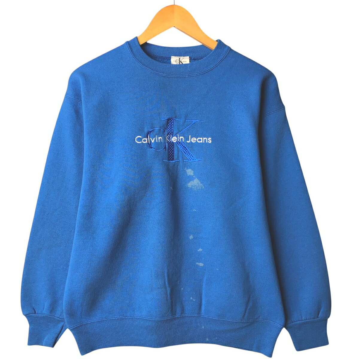 古着 90'S カルバンクライン Calvin klein ロゴスウェットシャツ トレーナー メンズM相当 ヴィンテージ /eaa578421 【中古】 【250919..