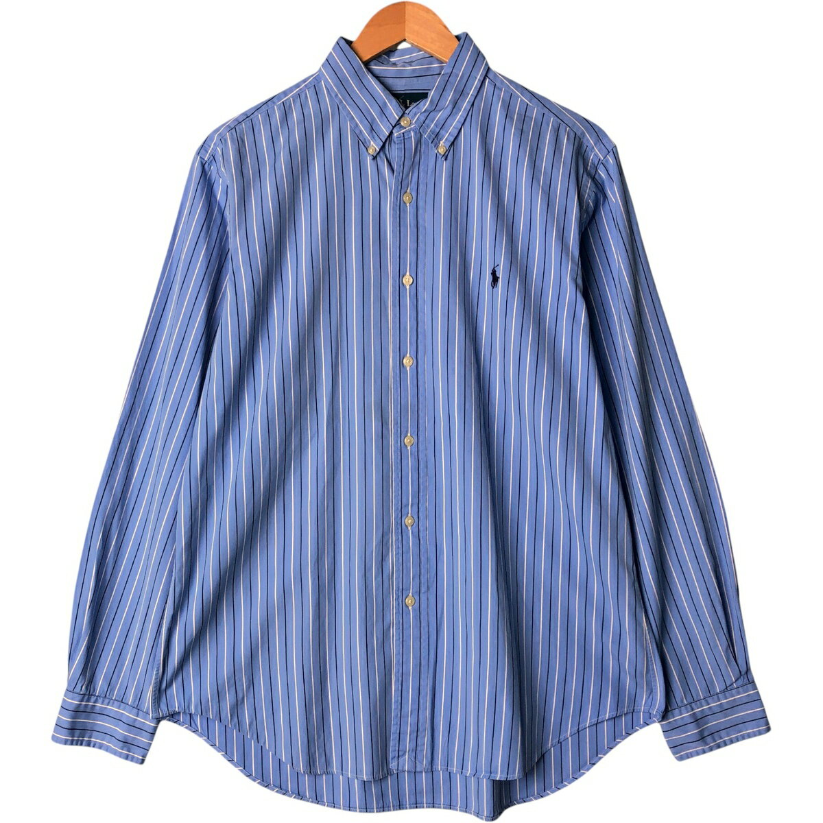 商品詳細 ブランド・Ralph Lauren・ラルフローレン・ 特徴・長袖・ボタンダウン・ モデル/形状・CLASSIC FIT・長袖 ボタンダウンストライプシャツ・ 素材・コットン:100%・ 色・ブルー系 青色・ネイビー系 紺色・ホワイ...