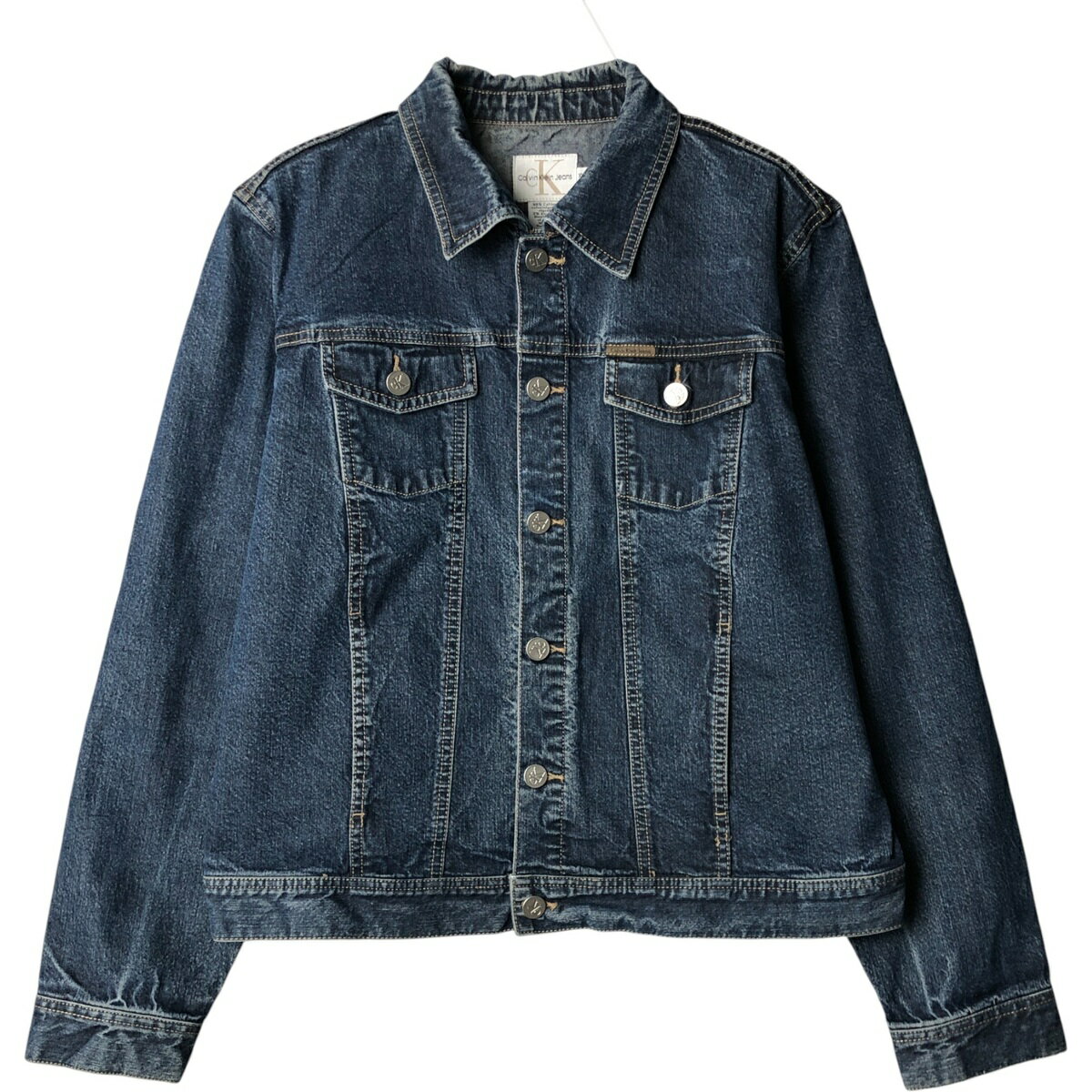 楽天市場】デニムジャケット 中古（ブランドカルバンクライン
