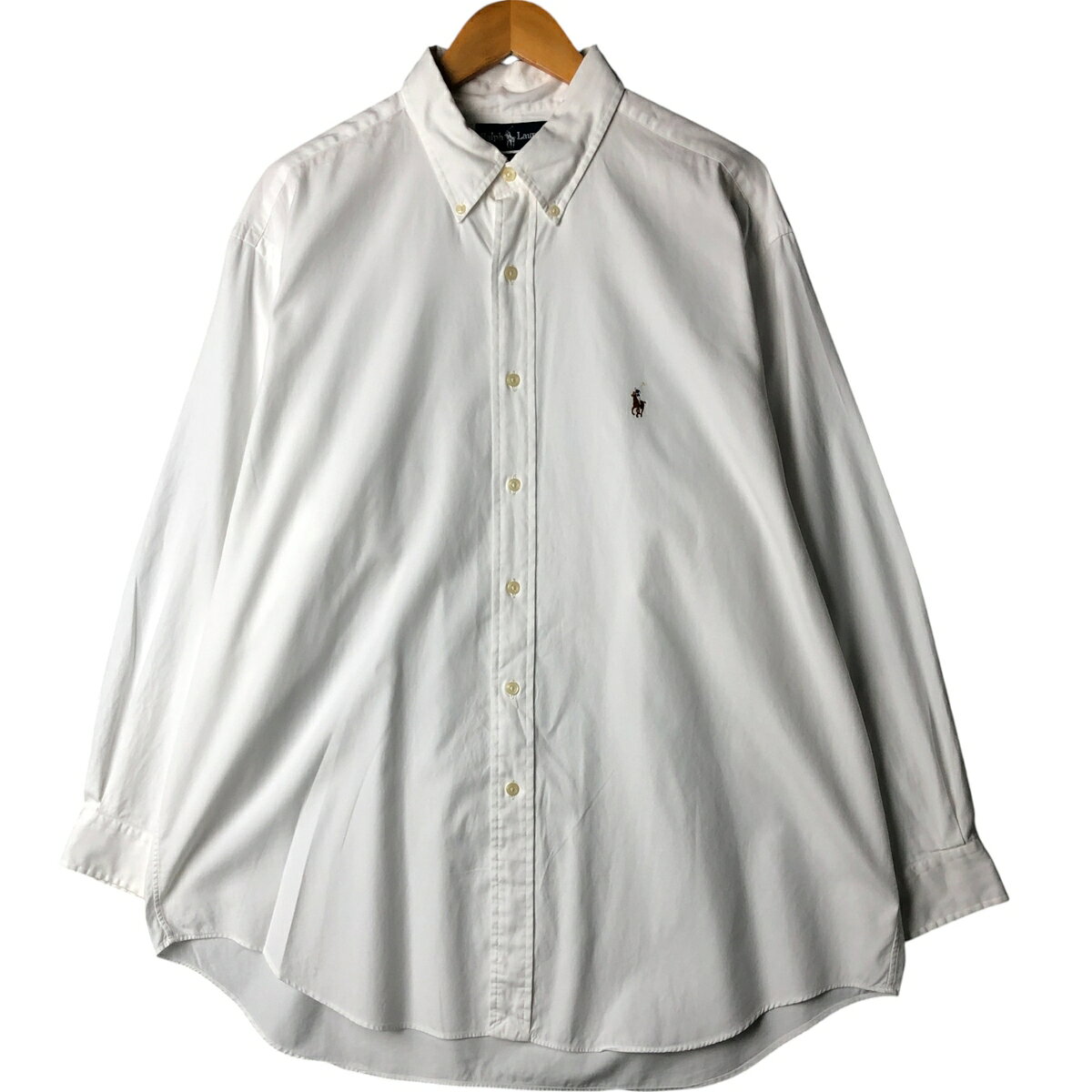 古着 ラルフローレン Ralph Lauren YARMOUTH 長袖 ボタンダウンシャツ メンズXL相当 /eaa578657   