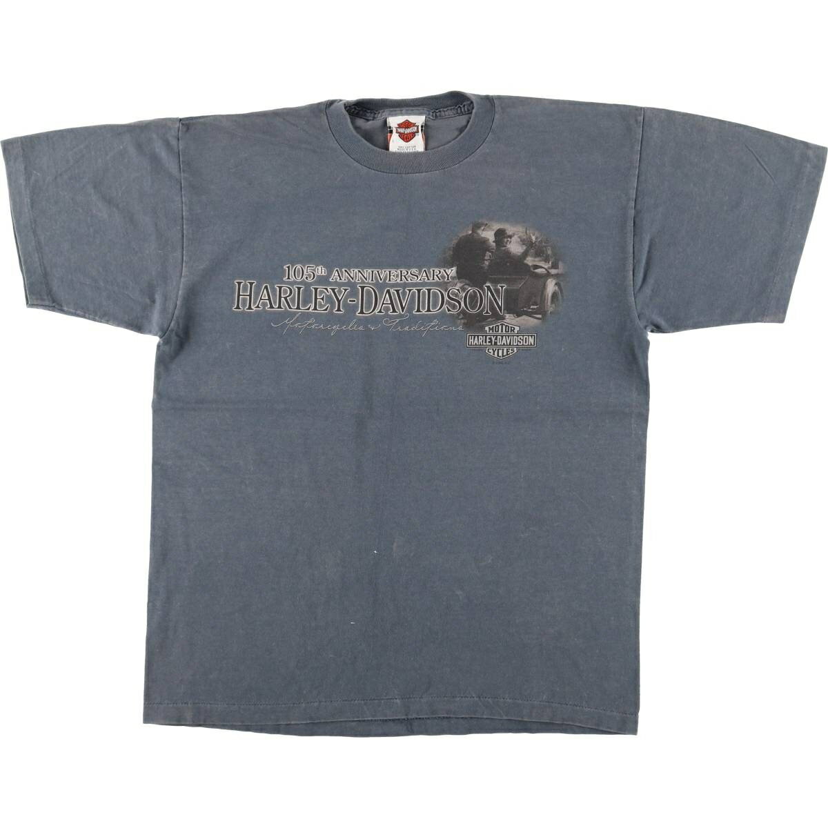 Rakuten - 古着 00'S ハーレーダビッドソン Harley-Davidson モーターサイクル バイクTシャツ USA製 メンズL相当 /eaa578715 【中古】 【250830】 【SS2606_30】
